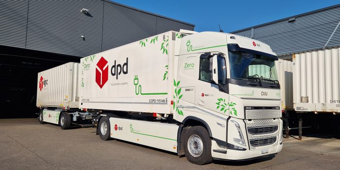 Dpd Schweiz Suiza DW E Truck Logistics
