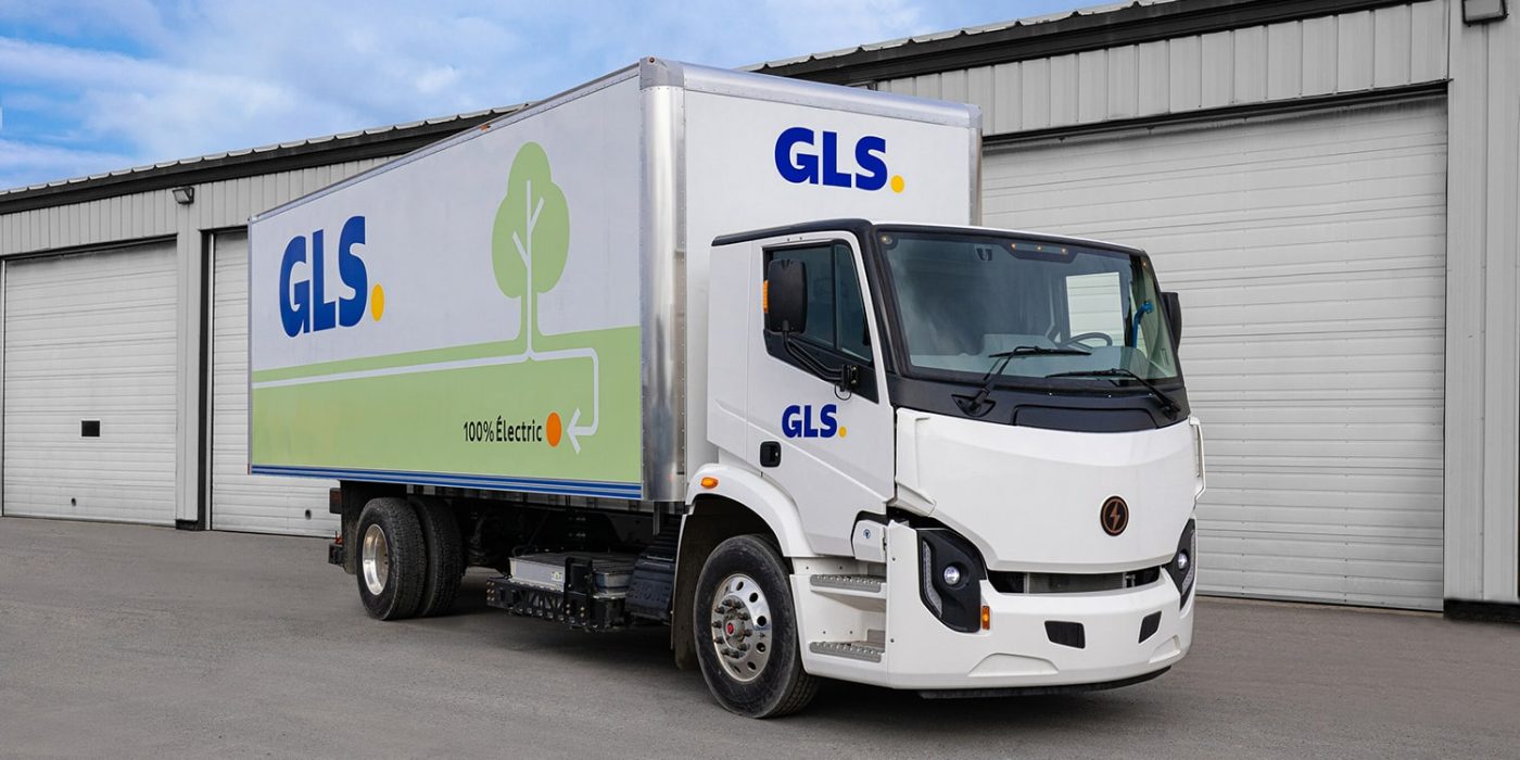 Lion electric lion6 e lkw camión eléctrico gls canada kanada min