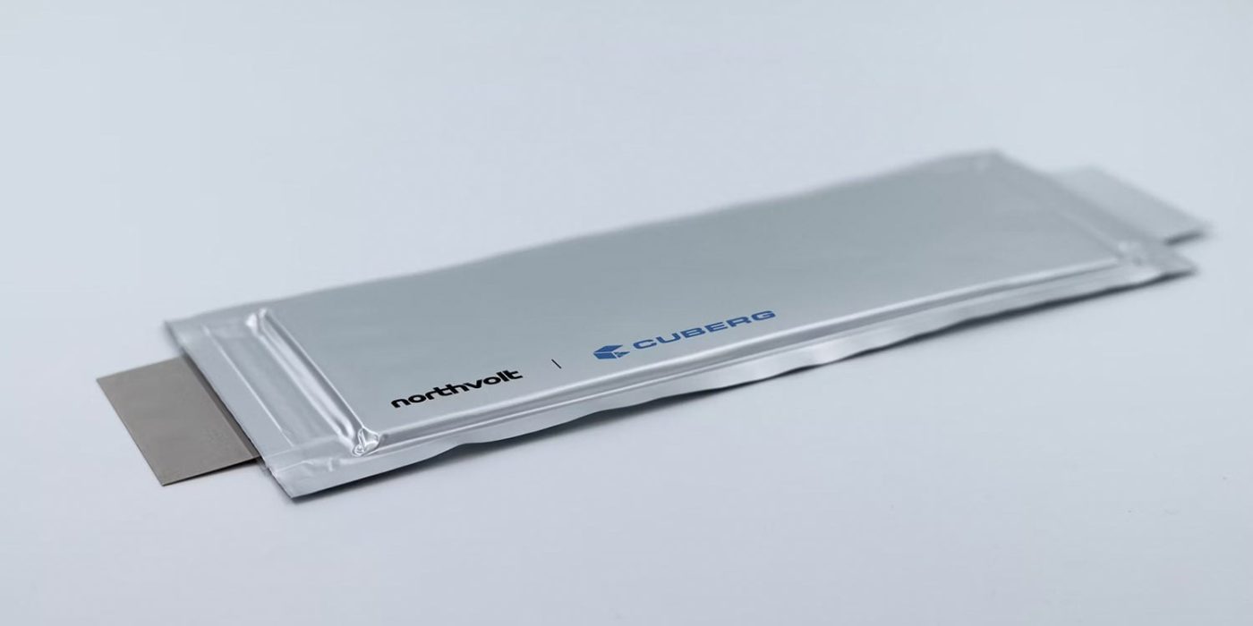 Northvolt cuberg batteriezelle battery cell min e