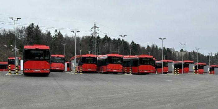 Solaris urbino eléctrico elektrobus autobús eléctrico unibuss oslo norwegen noruega min