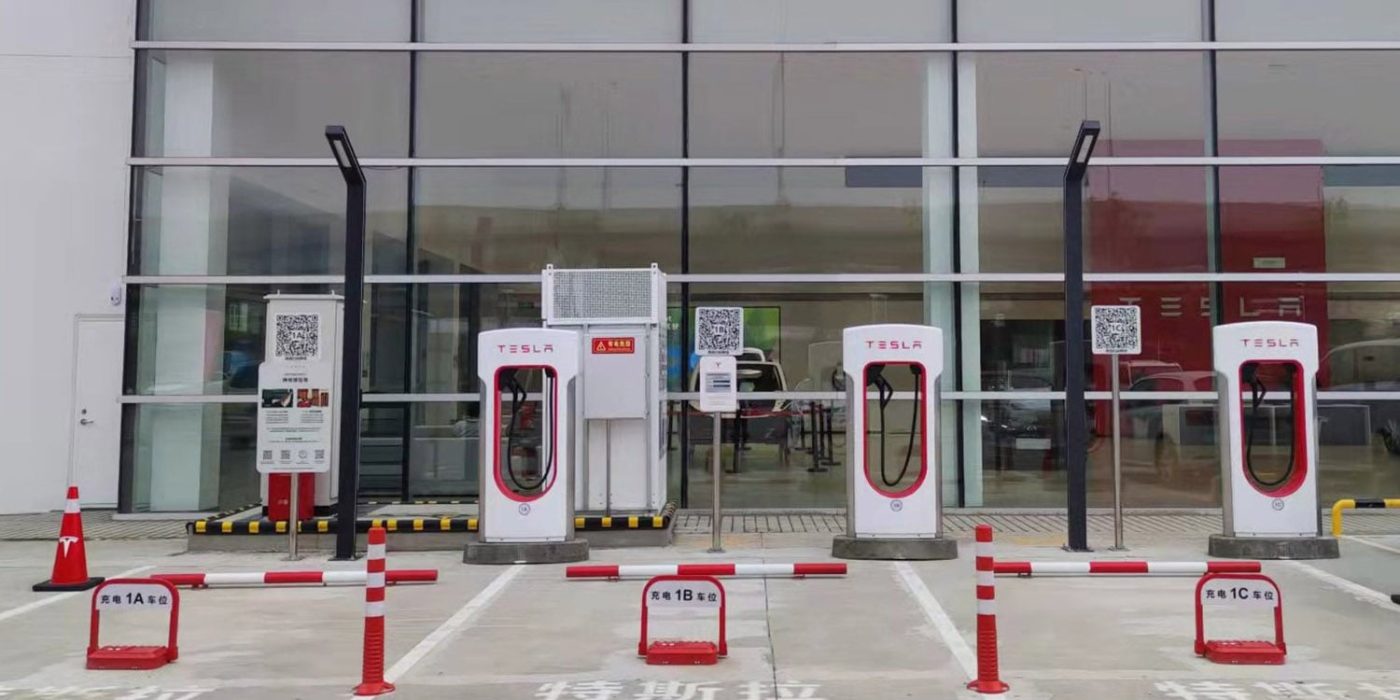 Tesla supercharger china jining min e
