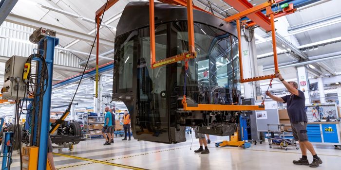 Volta trucks e lkw electric truck produktion production min
