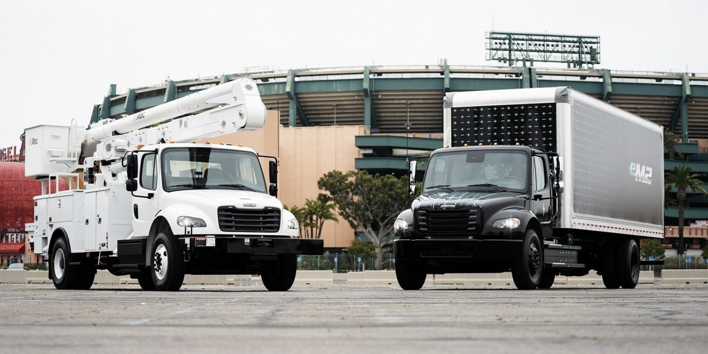 daimler truck freightliner em2 e lkw camión eléctrico ee.uu. estación de carga ladestation 2023 03 min daimler truck freightliner em2 e lkw camión eléctrico ee.uu. estación de carga ladestation 2023 03 min
