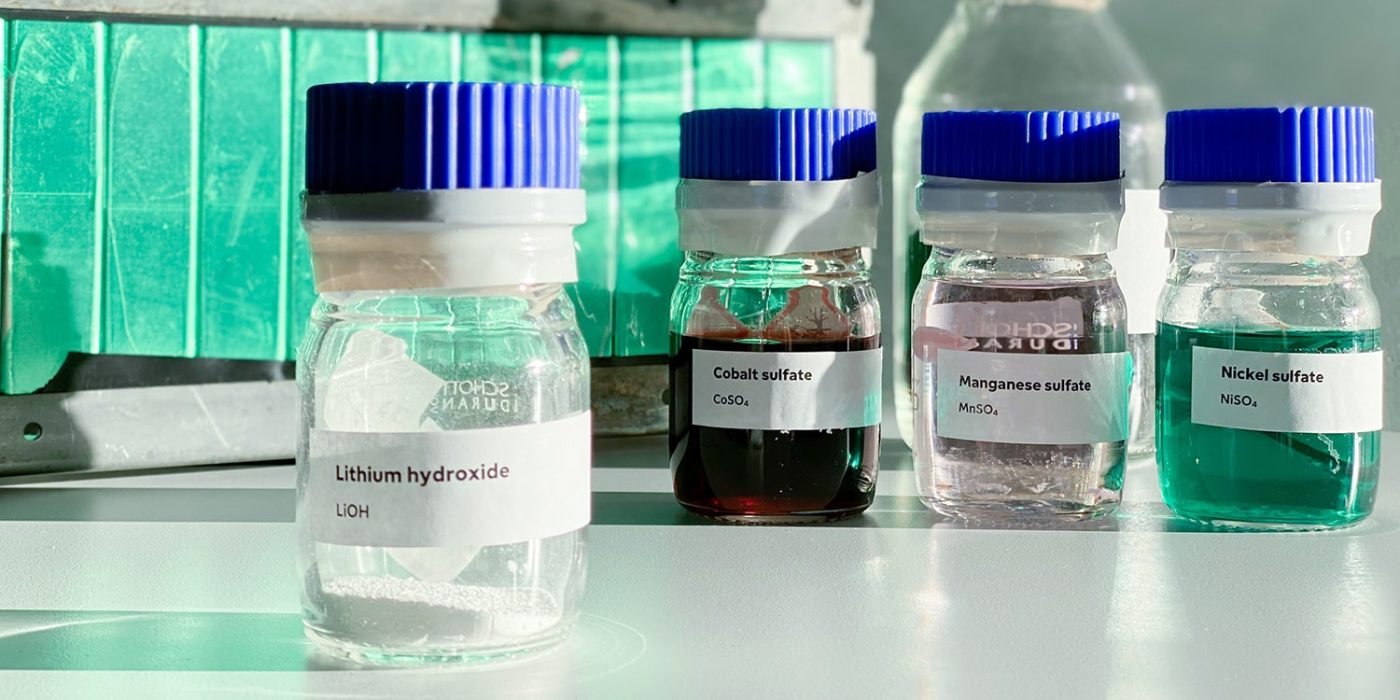 Fortum batterie battery rohstoffe lithium min e