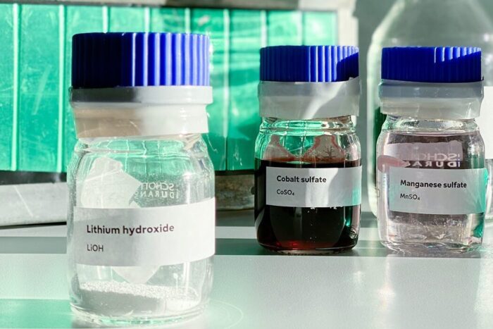 Fortum batterie battery rohstoffe lithium min e