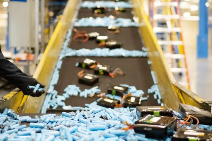 Li cycle batterie batteries recycling min e