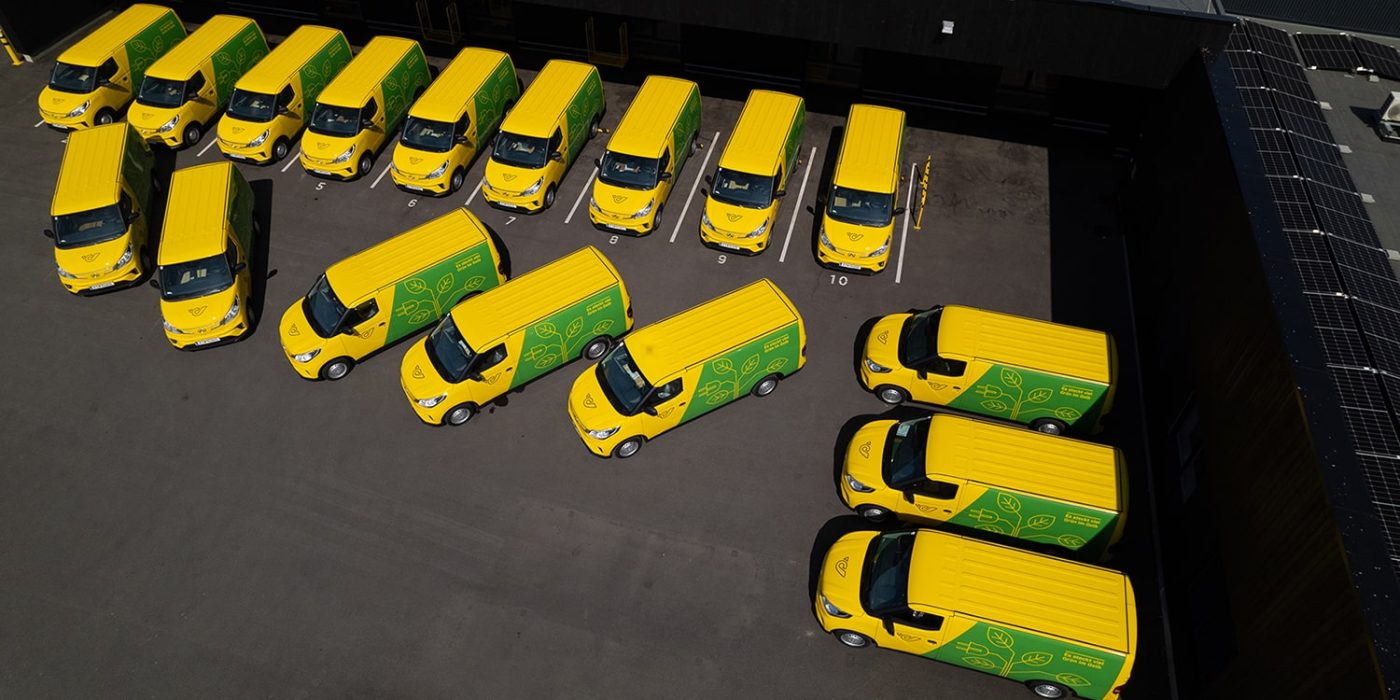 Maxus edeliver e transporter transportador eléctrico oesterreichische post oesterreich austria min