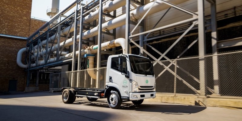 Mullen automotive mullen tres e lkw camión eléctrico min