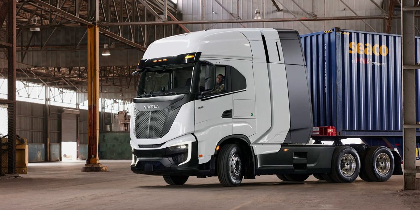 Nikola motor nikola tre fcev e lkw electric truck min e