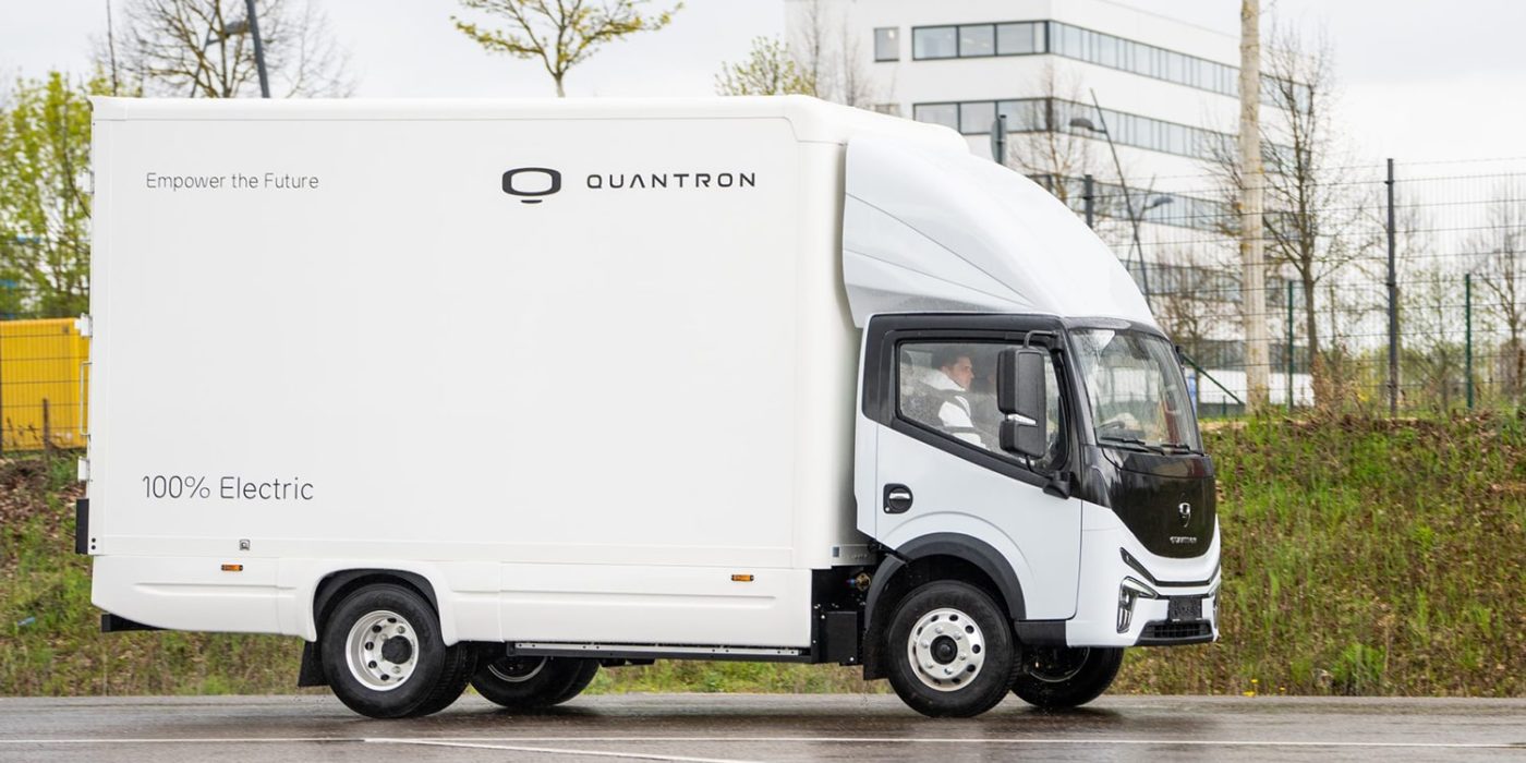 Quantron qargo ev e transportador eléctrico min