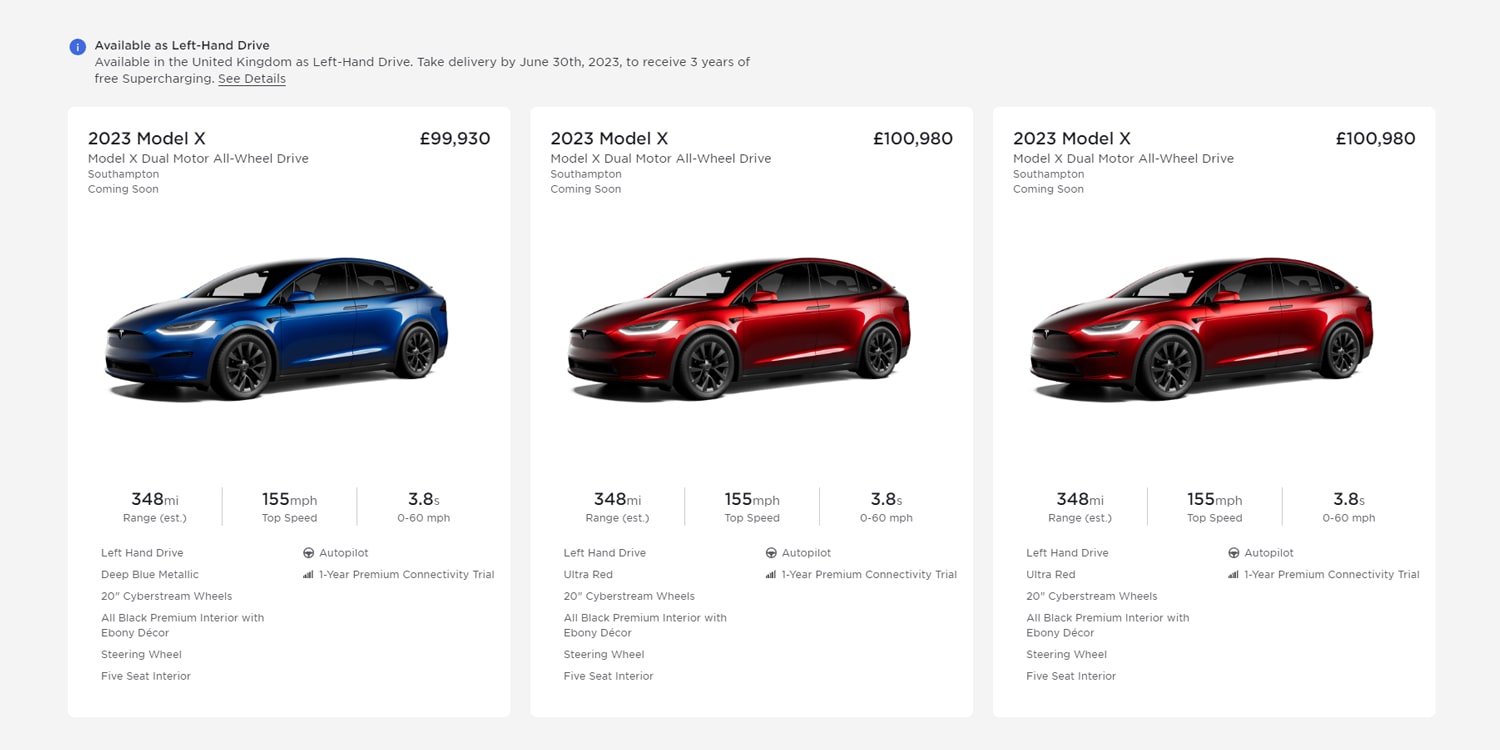 Left Side Kit | TESLA MODEL X 2023