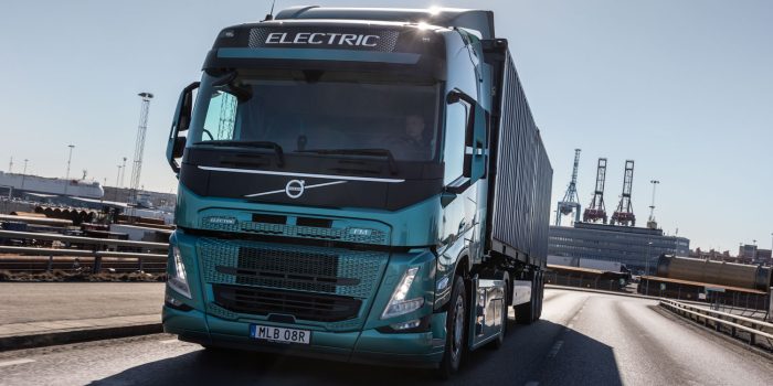 Volvo trucks fm electric e lkw electric truck