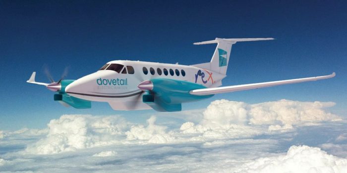 Dovetail electric aviation e flugzeug electric aircraft fcev min