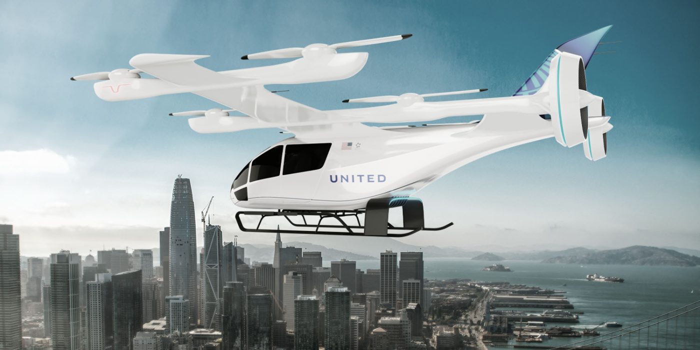 Eve air mobility evtol united airlines min