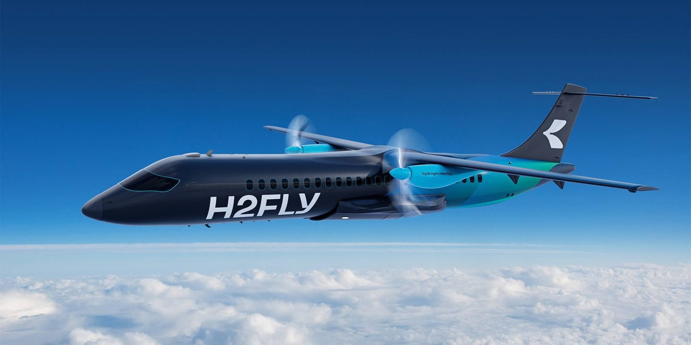 H2fly brennstoffzellen flugzeug pila de combustible avión min