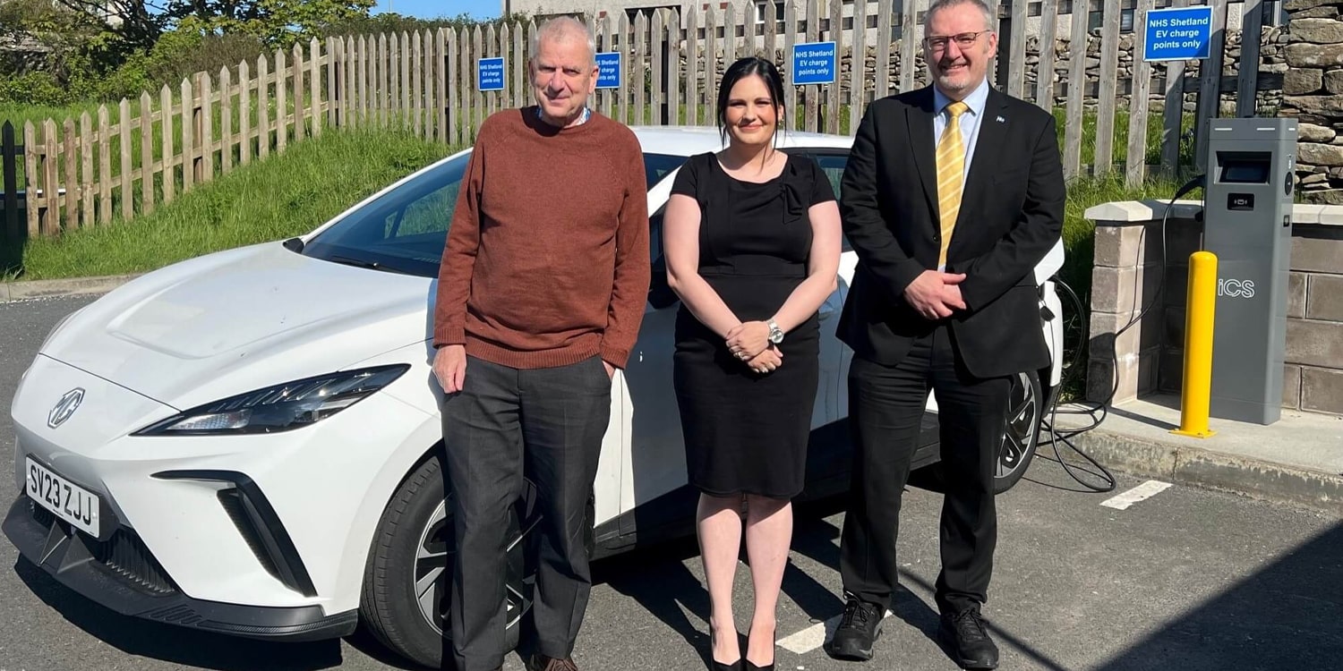 NHS Shetland to gain 24 MG4 Electric cars