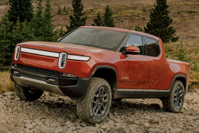 Rivian automotive r1t min e