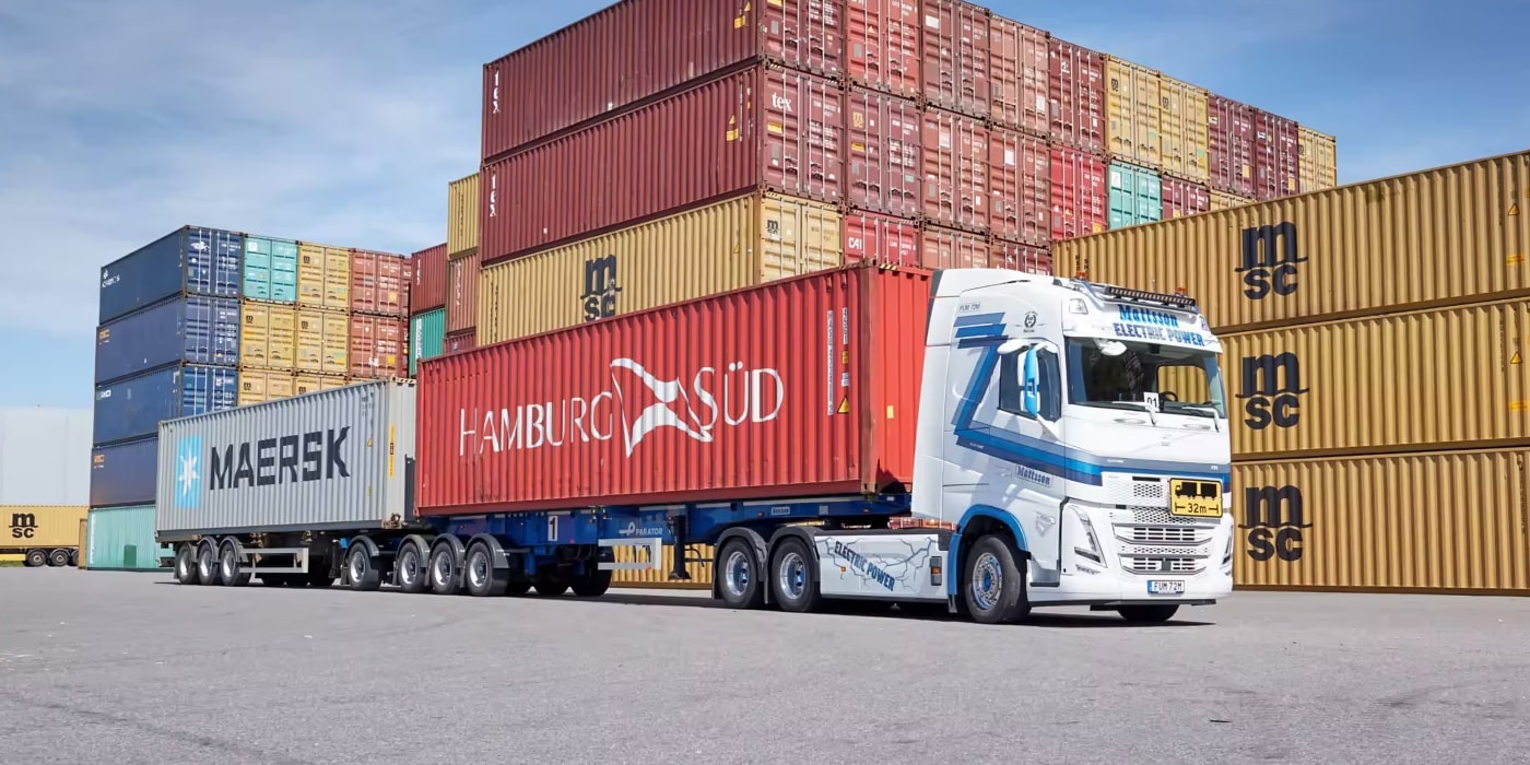 Camiones Volvo fh electric e lkw camión eléctrico mattson akeri schweden suecia min