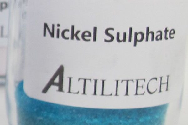 Altilium metals nickelsulfat nickel sulphate min e