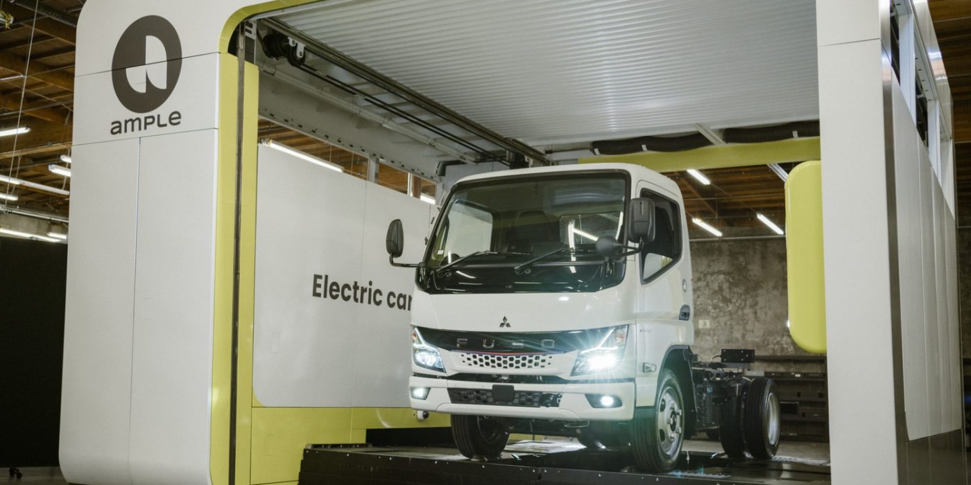 Ample fuso ecanter battery swap