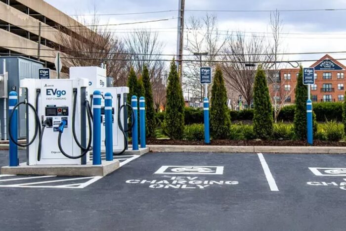 Estación de carga Evgo ladestation EE.UU. min e