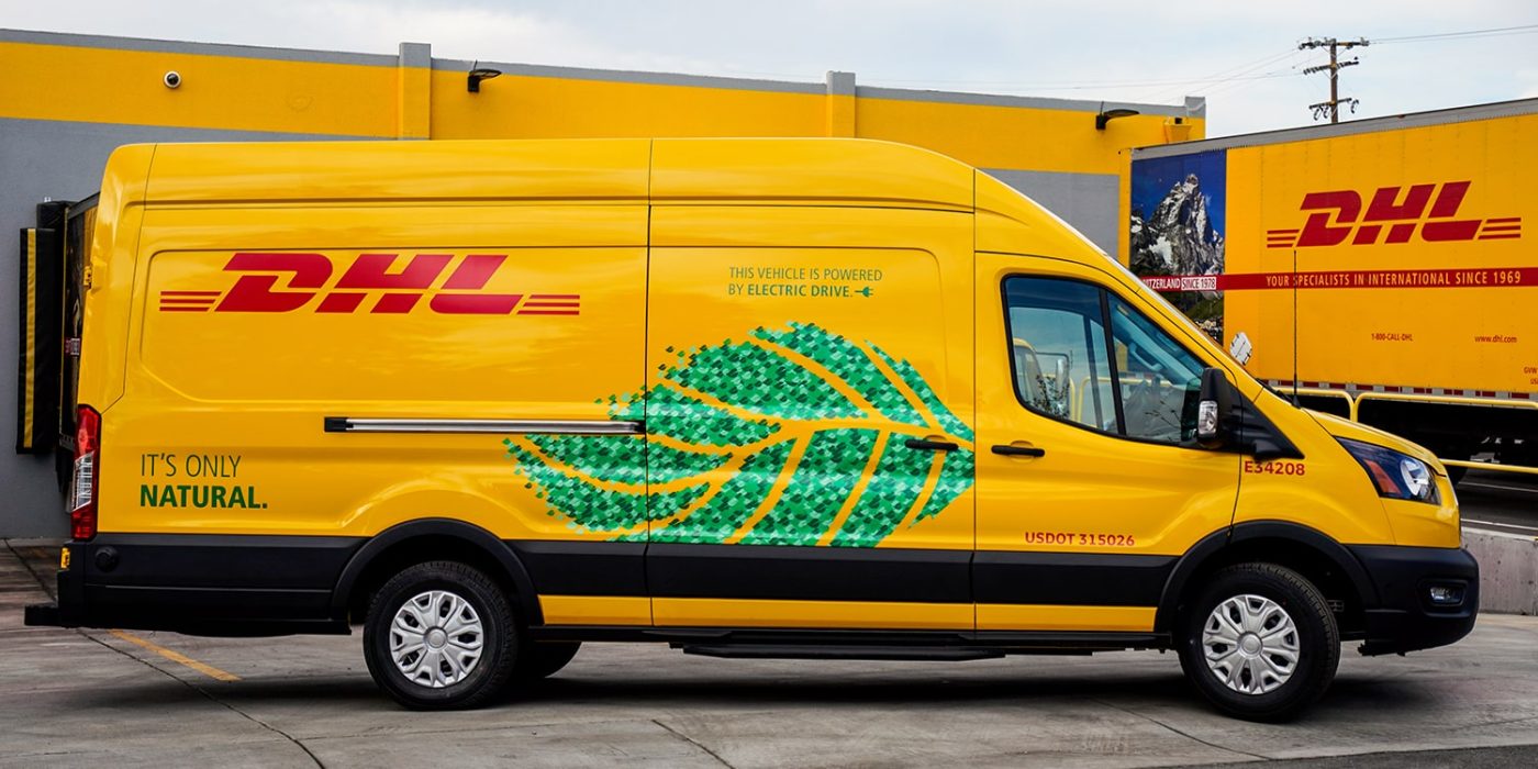 Ford e transit e transporter eléctrico dhl usa min