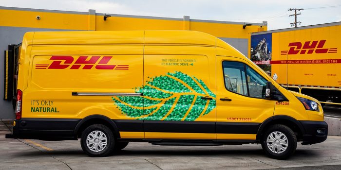 Ford e transit e transporter electric transporter dhl usa min