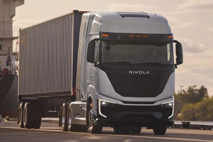 Nikola motor nikola tre fcev e lkw camión eléctrico min e