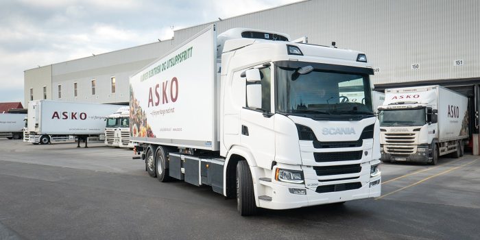 Scania e lkw electric truck asko norwegen norway min