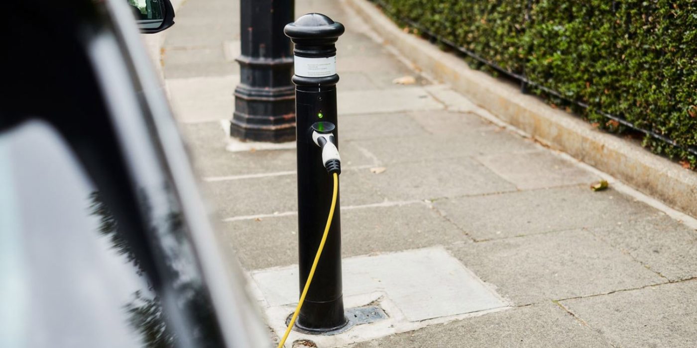 Ubitricity ladestation estación de carga grossbritannien uk west berkshire min e