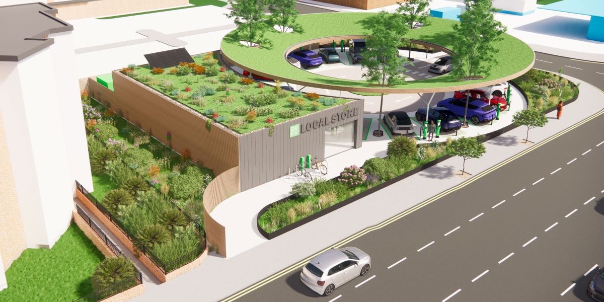 Be ev ladestation charging station grossbritannien uk min