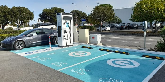 Estación de carga Evzen ladestation frankreich france min