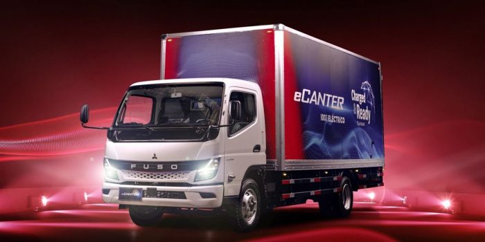 Fuso ecanter e lkw electric truck chile min