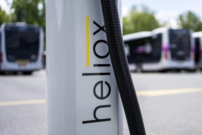 Heliox ladestation charging station min e
