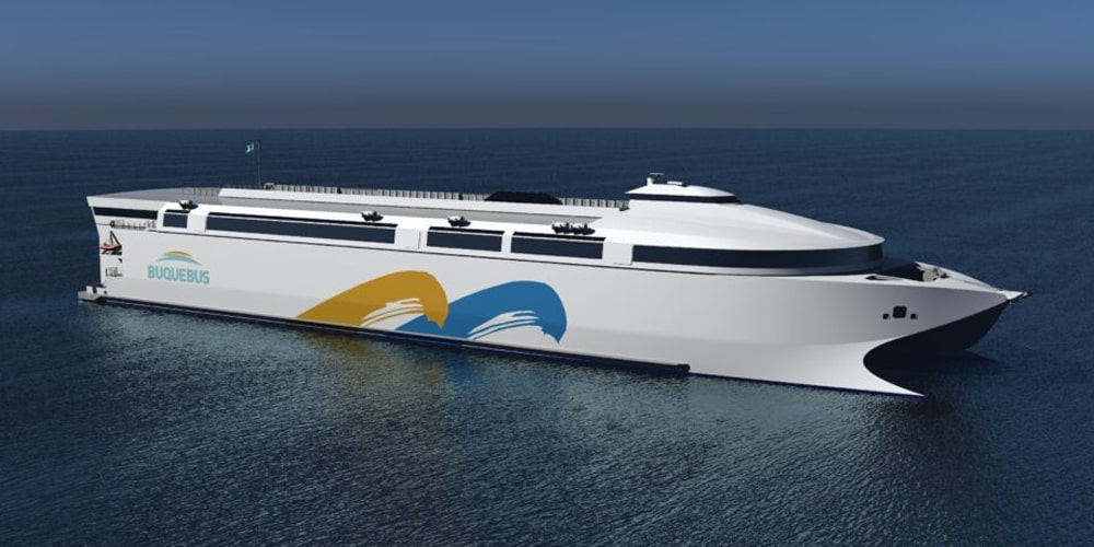 Incat tasmania incat hull e faehre electric ferry e schiff electric ship min