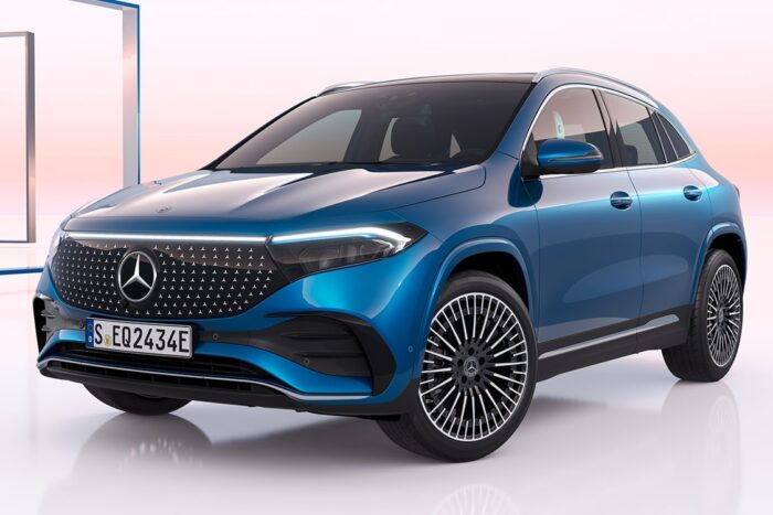 Mercedes benz eqa facelift min e
