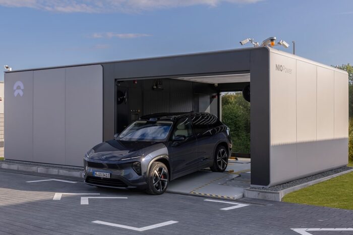 Nio akku tausch battery swap waldlaubersheim min e