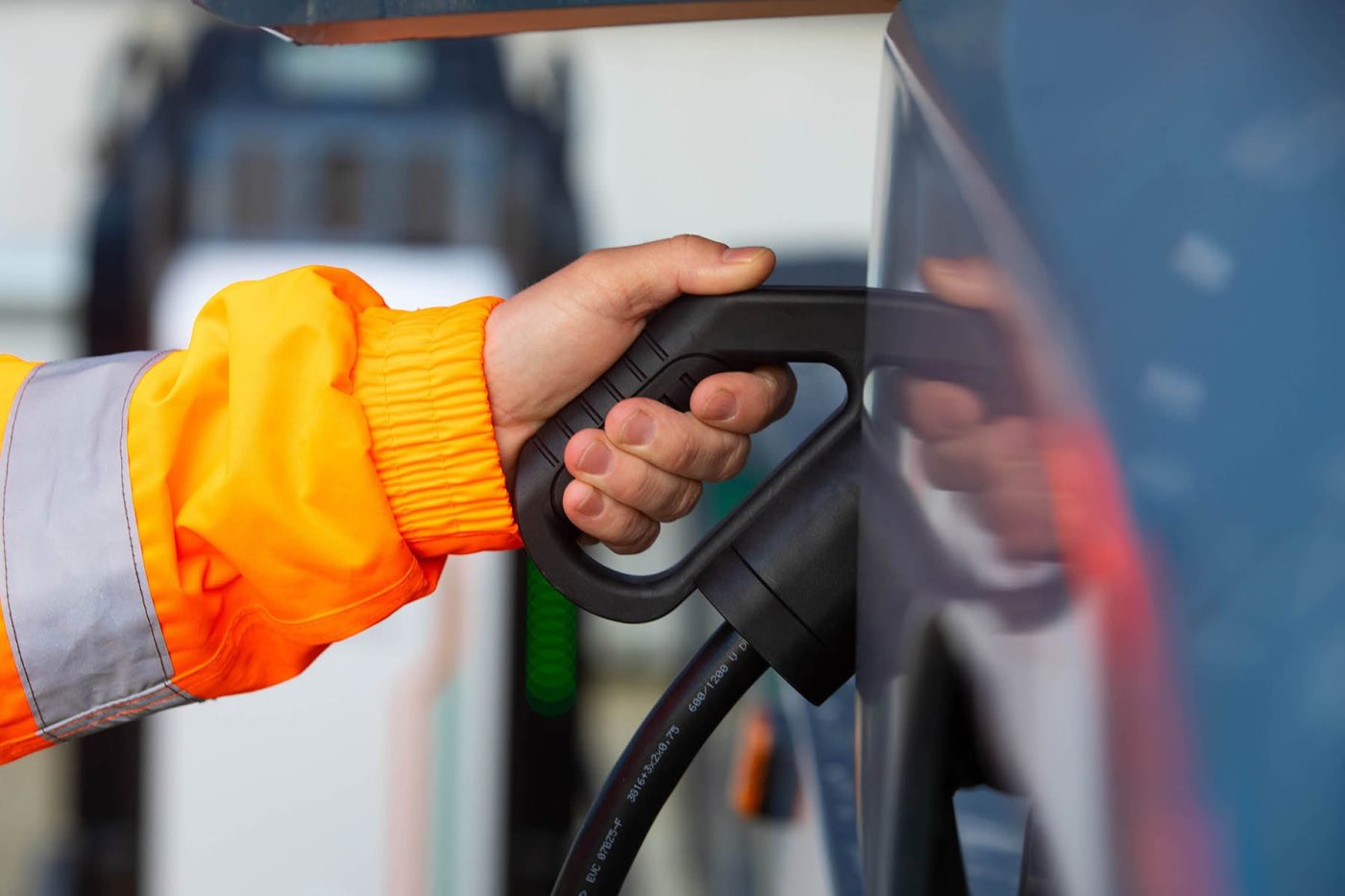 Estación de carga Amazon ladestation ccs min