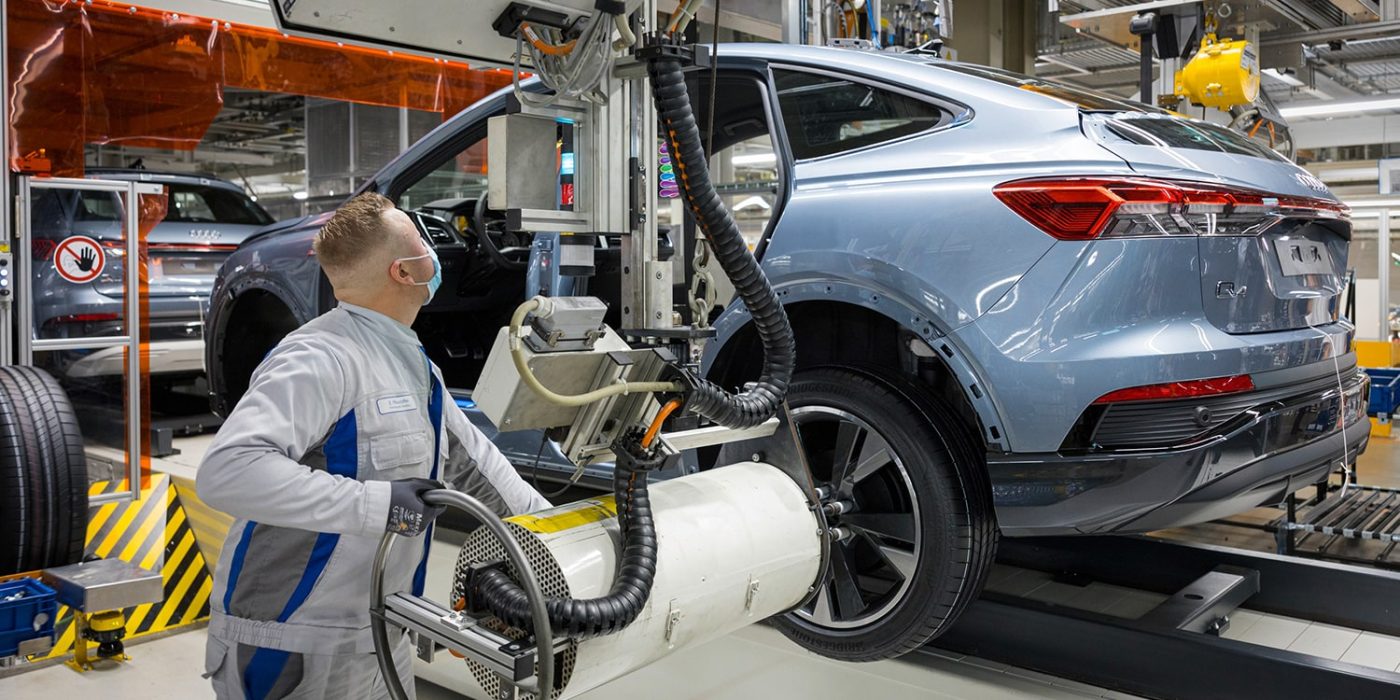 Audi q4 e tron produktion production zwickau min e