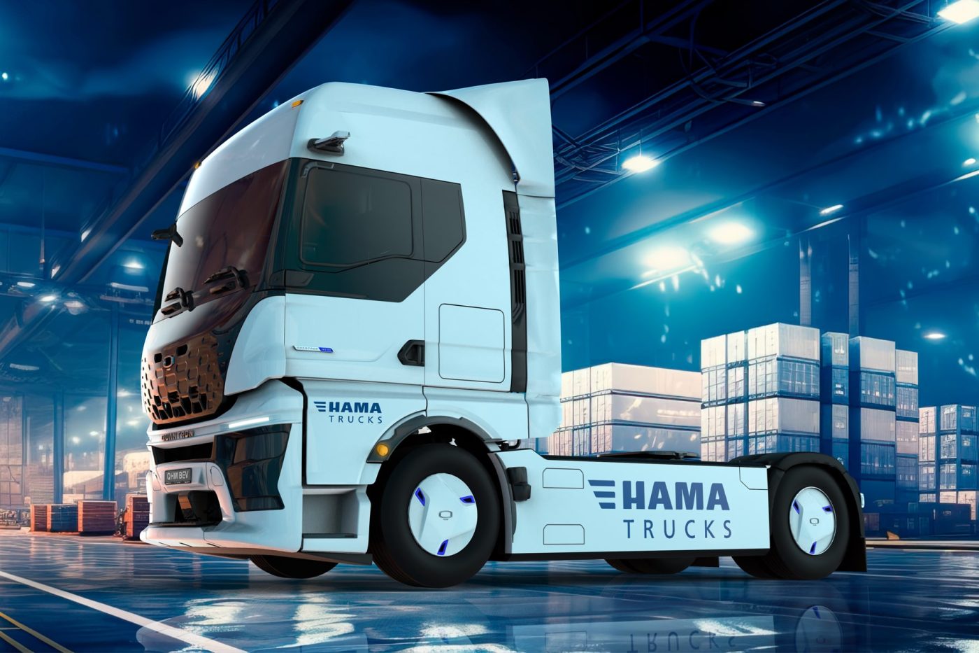 Quantron qhm bev e lkw camión eléctrico hama camiones min