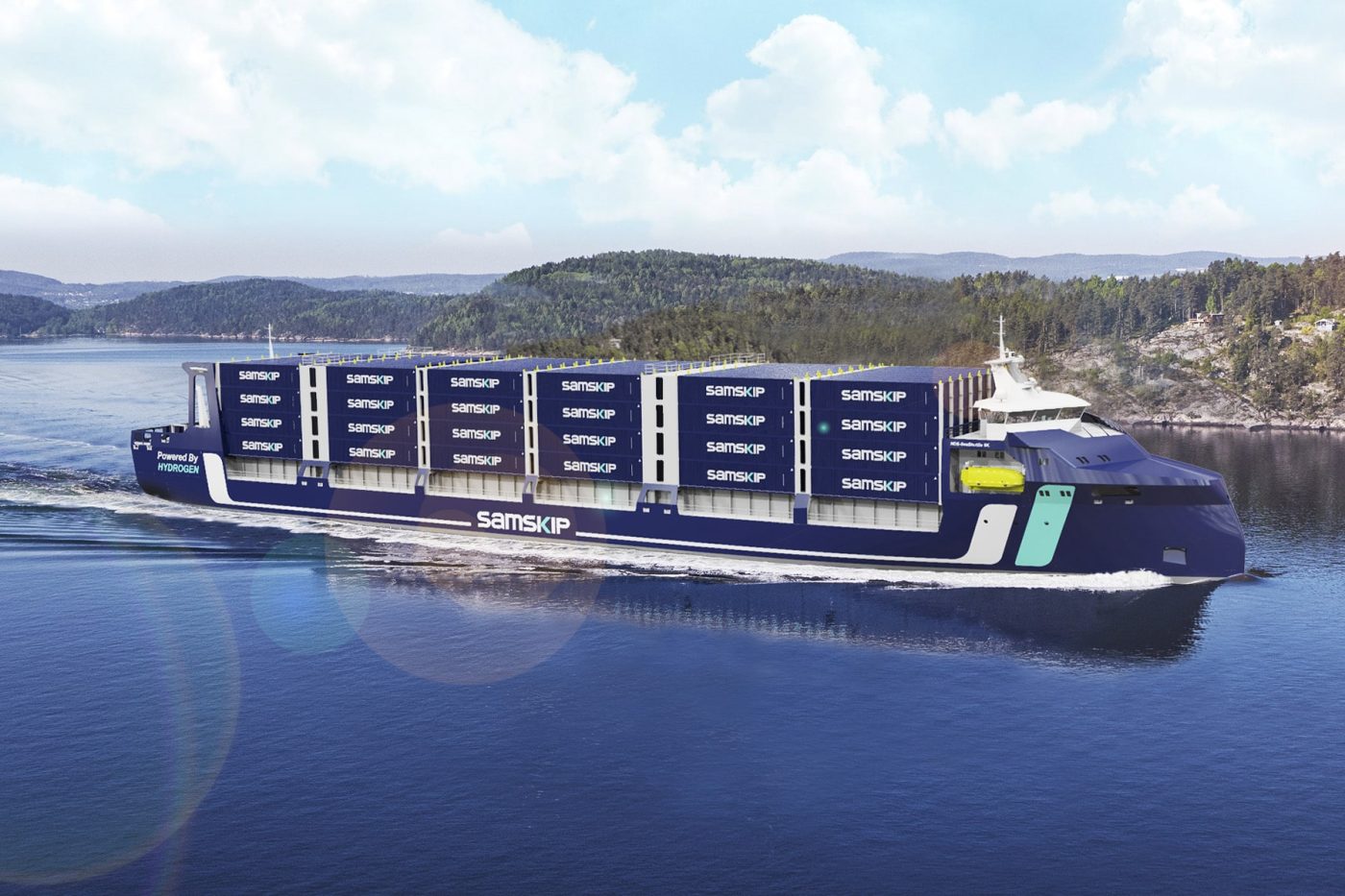 Samskip e schiff buque eléctrico fcev dinámica naval min