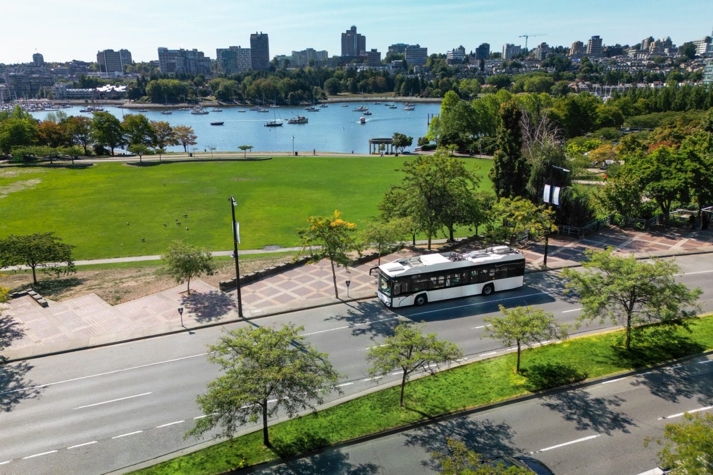 Solaris trollino elektrobus autobus electrico vancouver kanada canada min
