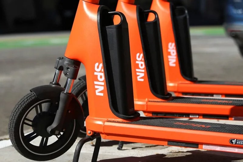 Spin e tretroller electric kick scooter min