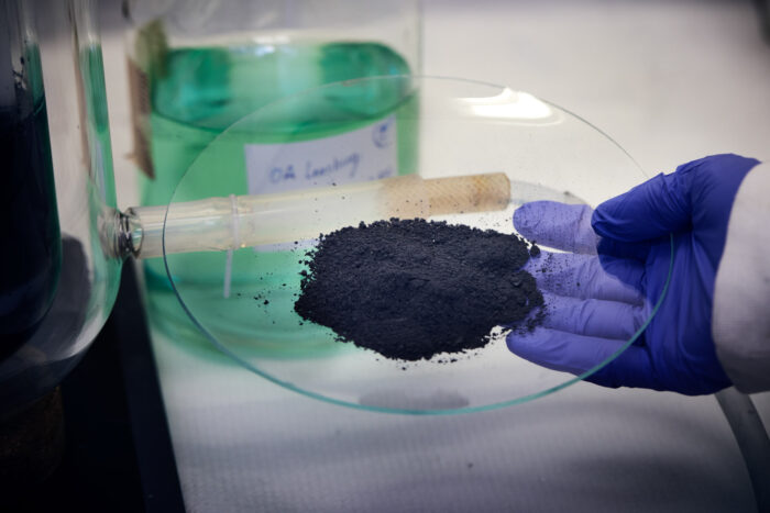 Chalmers university batterie recycling oxalsaure