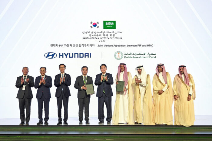 Hyundai saudi arabien joint venture pif