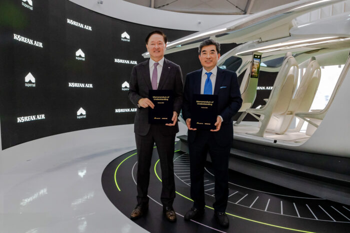 Hyundai supernal korean air mou