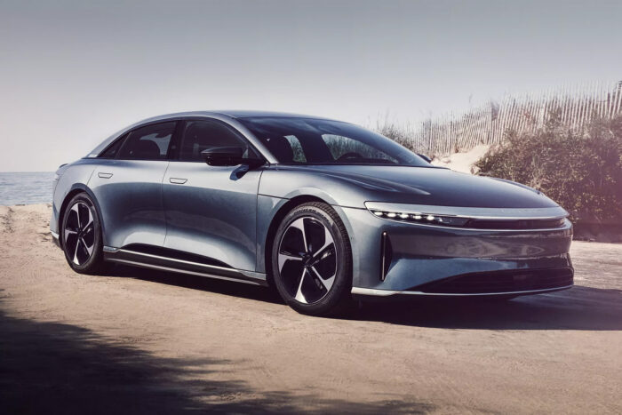 Lucid air pure rear wheel drive