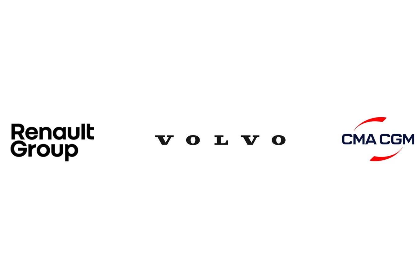 Renault volvo group cma cgm logo