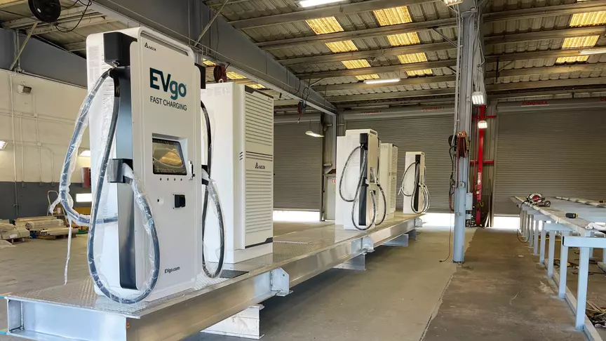 EVgo prefabrication USA