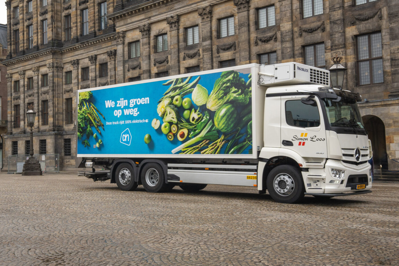 Albert heijn ev deliveries amsterdam